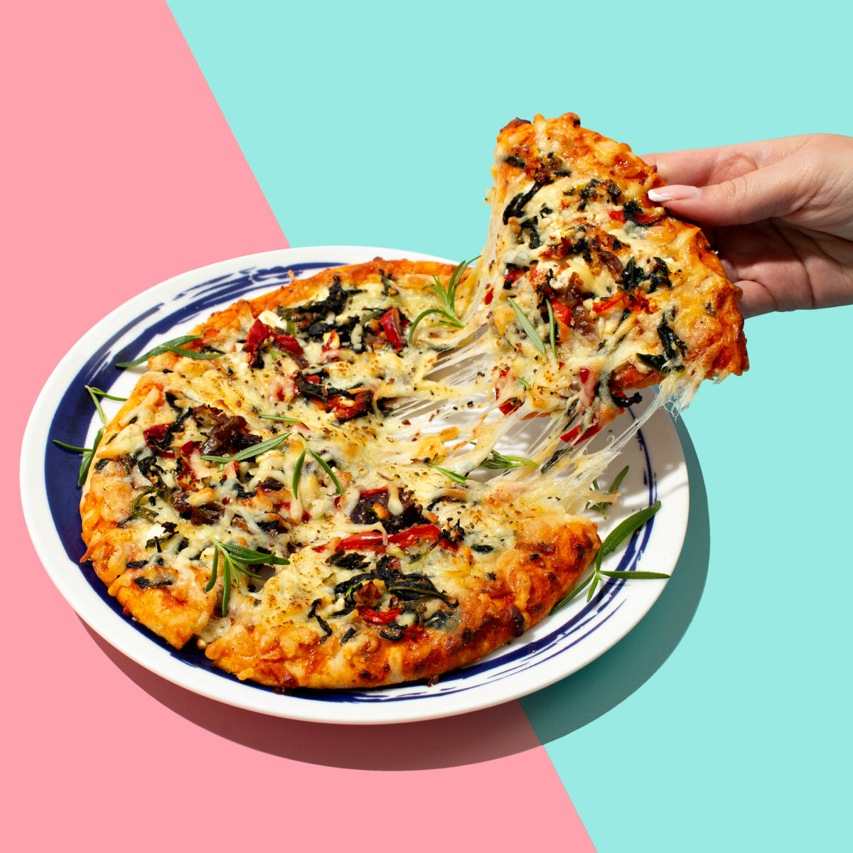 High Protein Goats Cheese Pizza 220g