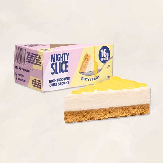 Mighty Slice High Protein Cheesecake - Zesty Lemon