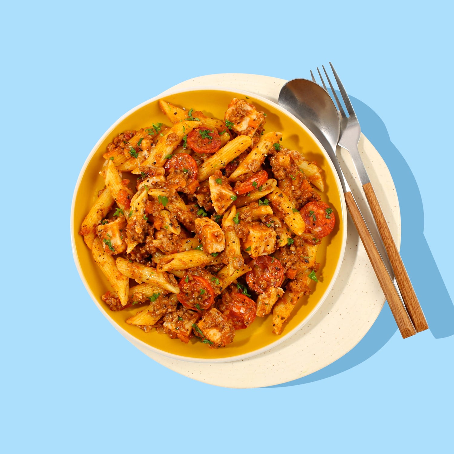 Meat Feast Pasta – Goal Plans | MuscleFood