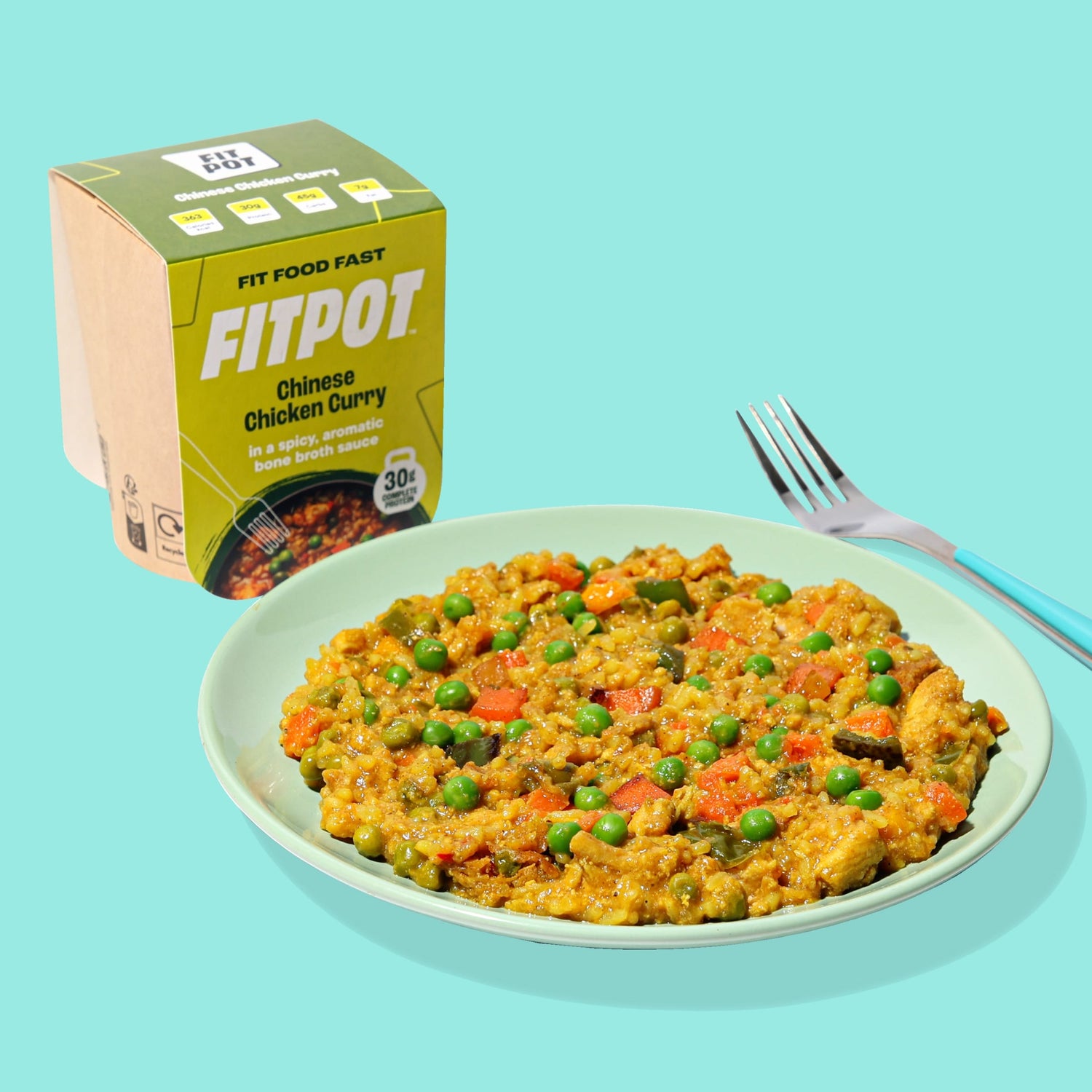 FitPot Chinese Chicken Curry 350g