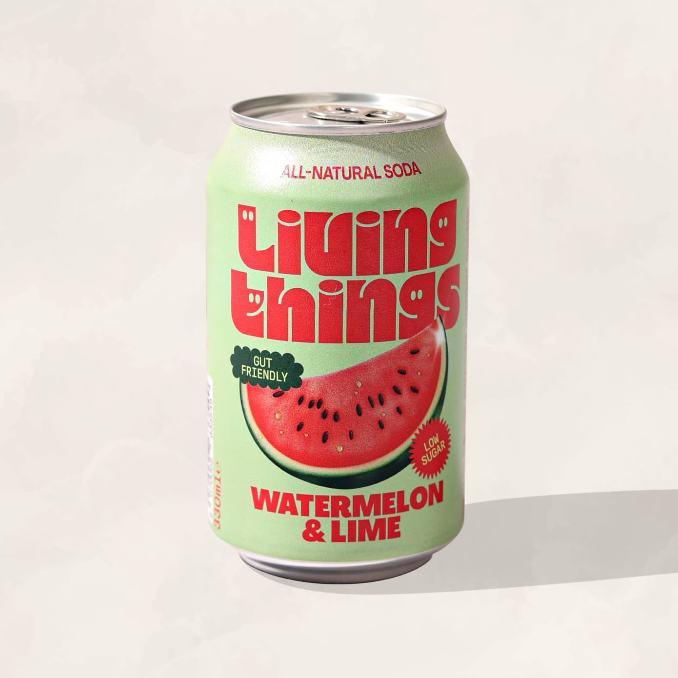 Living Things Prebiotic Soda Watermelon & Lime 330ml