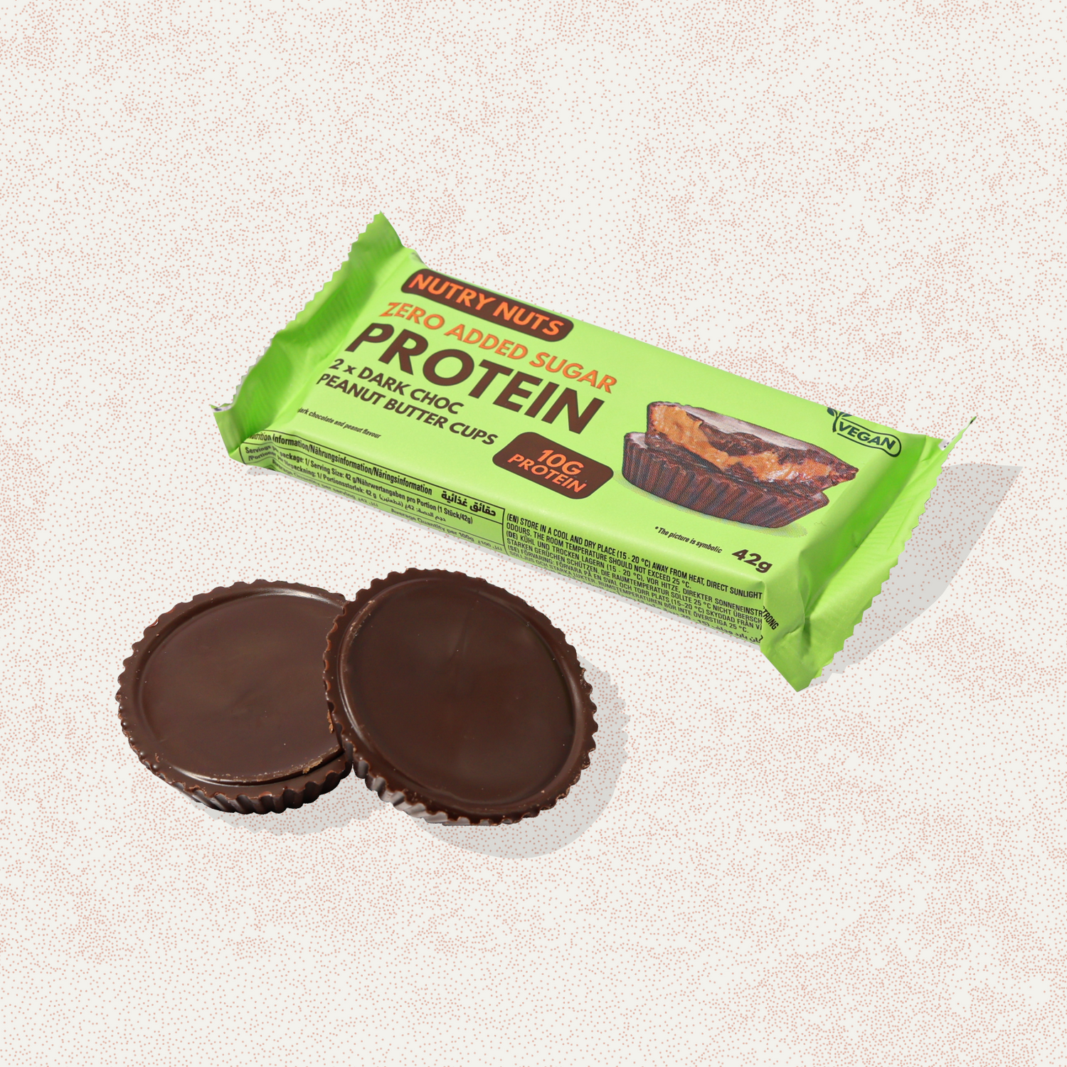 Nutry Nuts Zero Added Sugar Protein Nut Butter Cups