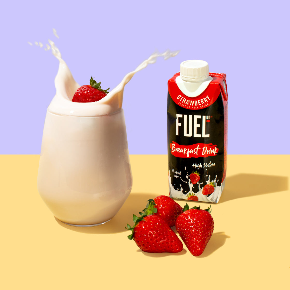 Fuel 10k Breakfast Drink Strawberry 330ml