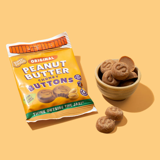 Superfoodio Peanut Butter Buttons - Original
